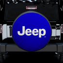 Jeep Blue Car Spare Tire Cover