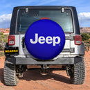 Jeep Blue Car Spare Tire Cover