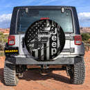 Jeep US Flag Car Spare Tire Cover