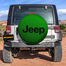Jeep Green Car Spare Tire Cover