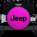 Jeep Pink Car Spare Tire Cover
