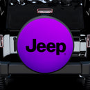 Jeep Purple Car Spare Tire Cover