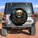 Jeep Skull Car Spare Tire Cover