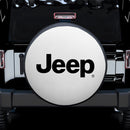 Jeep White Car Spare Tire Cover