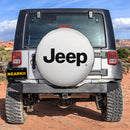 Jeep White Car Spare Tire Cover