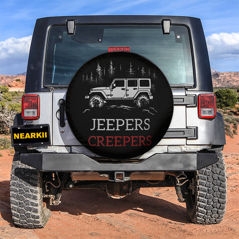 Jeepers Creepers Car Spare Tire Cover