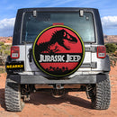 Jurassic Jeep Dinosaur T-rex Car Spare Tire Cover