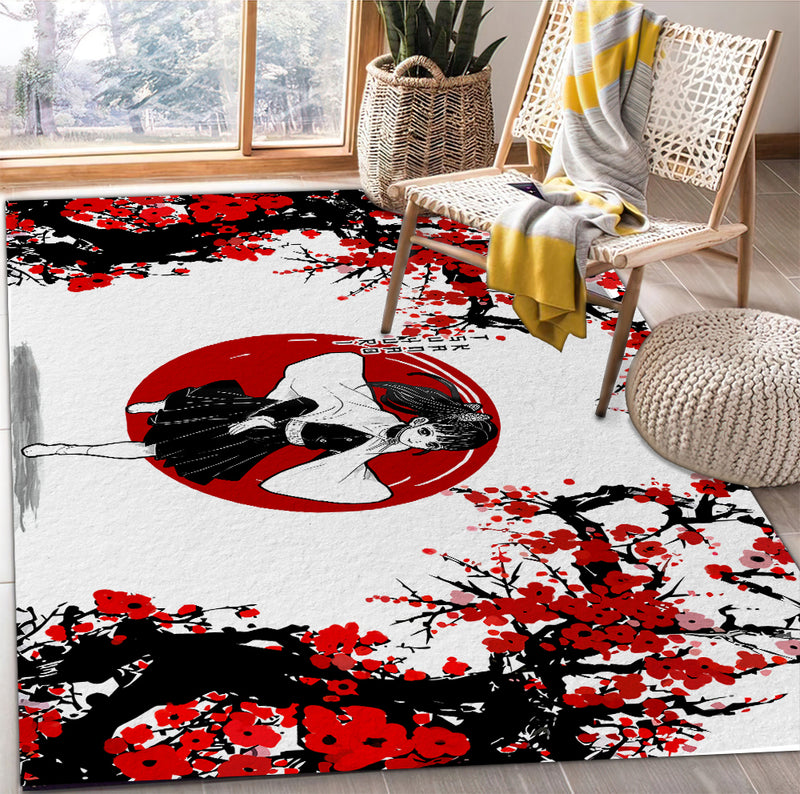 Kanao Demon Slayer Japan Style Carpet Rug Home Room Decor