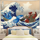 Kyogre Vs Groudon Great Wave Tapestry Room Decor