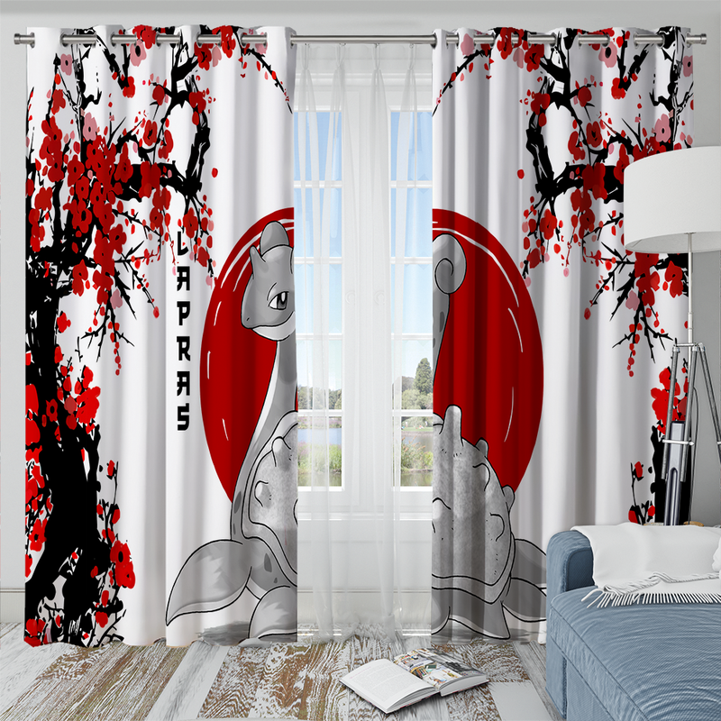 lapras Japan Style Window Curtain