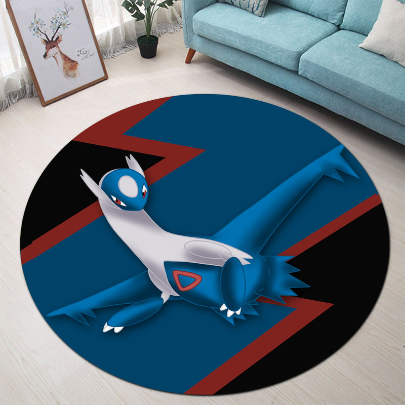 Latios Pokemon Round Carpet Rug Bedroom Livingroom Home Decor