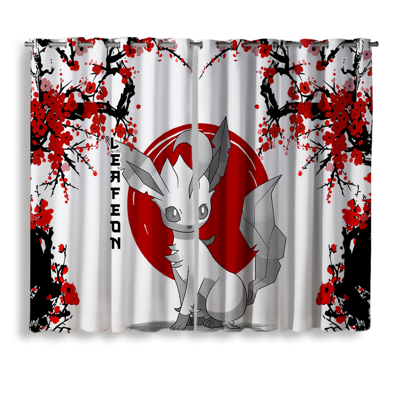 leafeon Japan Style Window Curtain