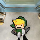 Legend Of Zelda Pixel Custom Shape Rubber Doormat Home Decor