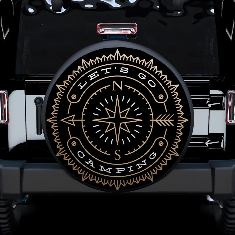 Compass Let Go Camping Car Spare Tire Cover