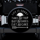 Life Is Short Take The Trip Jeep Car Spare Tire Cover
