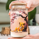 Lion King Simba Cherry Blossom Glass Can