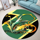 Mega Rayquaza X Round Rug