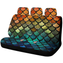 Mermaid Fish Scale Car Back Seat Covers