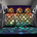 Mermaid Fish Scale Car Back Seat Covers