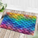 Mermaid Scale Doormat Home Decor