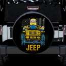Minion Jepp Car Spare Tire Cover