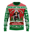 It's Not Christmas Until Hans Gruber Falls Christmas Sweater Amazing Gift Idea Thanksgiving Gift