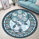 Eevee Evolutions Glaceon Round Rug