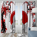 Mudkip Japan Style Window Curtain