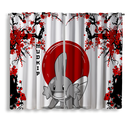 Mudkip Japan Style Window Curtain