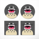 My Neighbor Totoro Ghibli Funny Ceramic Drink Coasters