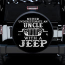 Never Underestimate An Uncle With A Jeep Car Spare Tire Cover