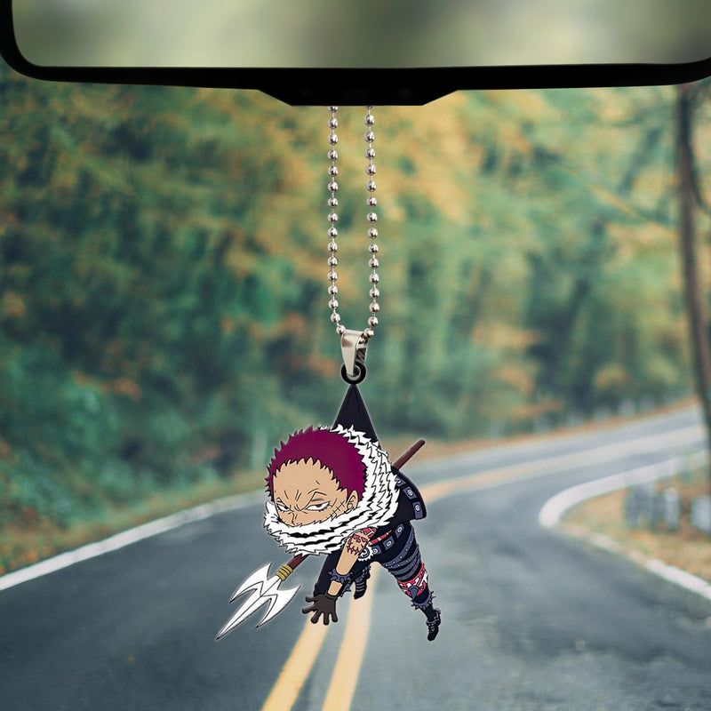 One Piece Anime Charlotte Katakuri Car Ornament Custom Car Accessories Decorations