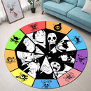 One Piece Logo Round Rug