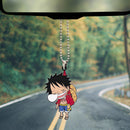 One Piece Luffy Sleep Car Ornament Custom Car Accessories Decorations