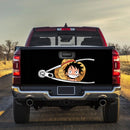 One Piece Zipper Truck Tailgate Decal Sticker