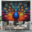 Peacock Tapestry Room Decor
