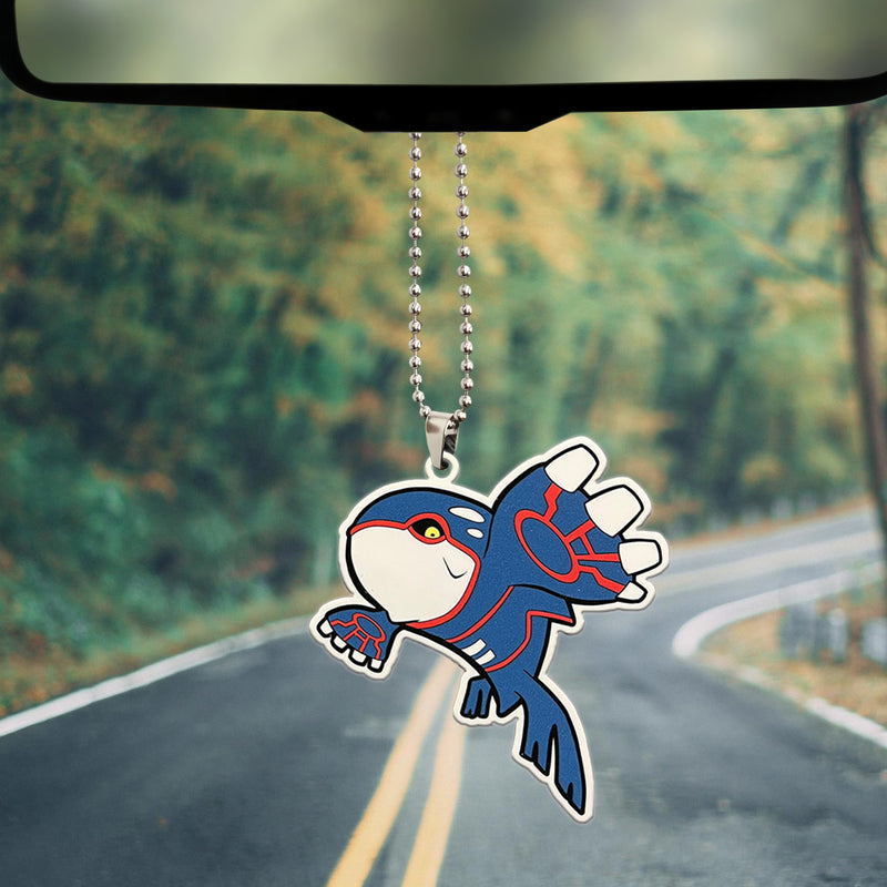 Kyogre Legendary Pokemon Car Ornament Custom Car Accessories Decorations