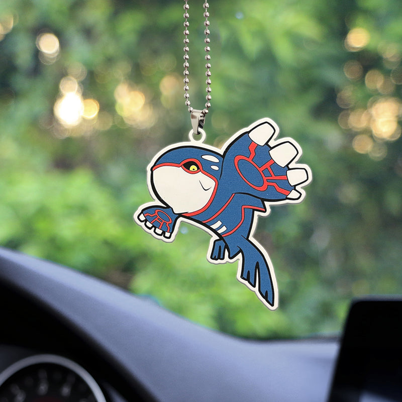 Kyogre Legendary Pokemon Car Ornament Custom Car Accessories Decorations