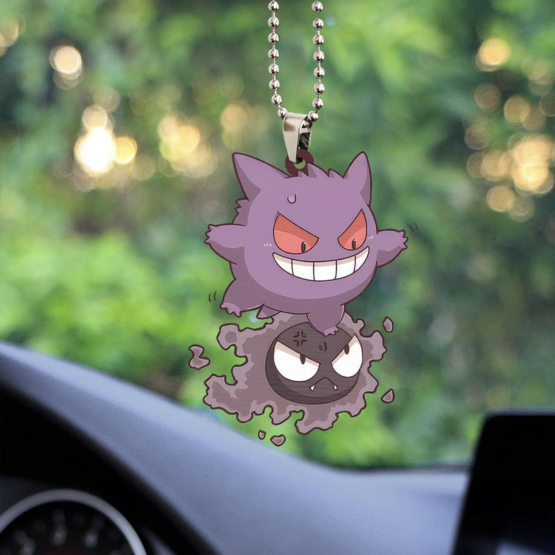 Pokemon Ghost Gengar Gastly Car Ornament Custom Car Accessories Decorations