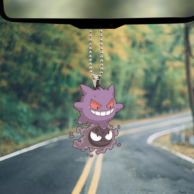 Pokemon Ghost Gengar Gastly Car Ornament Custom Car Accessories Decorations