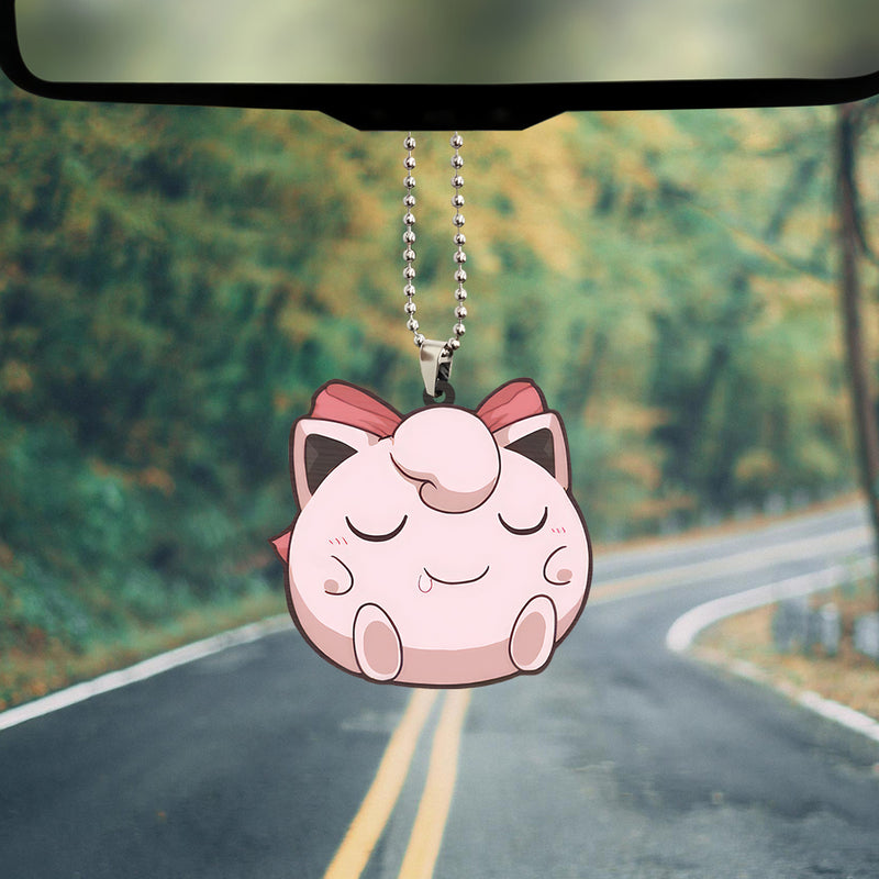 Pokemon Jigglypuff Car Ornament Custom Car Accessories Decorations