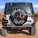 Proud American Christian Car Spare Tire Cover