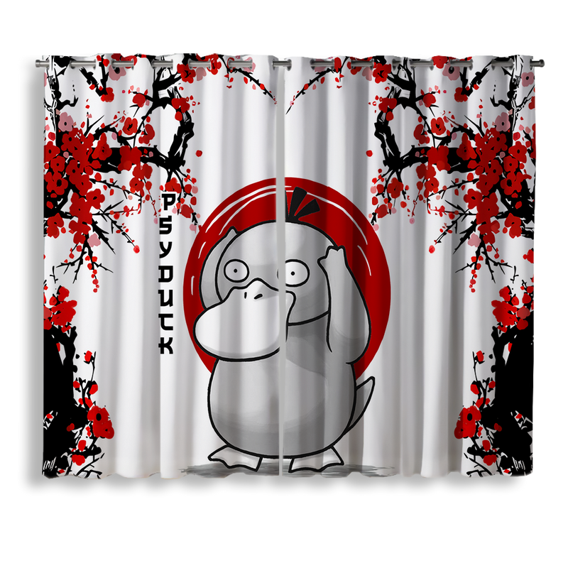 Psyduck Japan Style Window Curtain