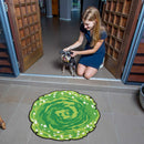 Rick And Morty Custom Shape Rubber Doormat Home Decor