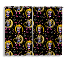 Sailor Moon Cute Chibi Window Curtain