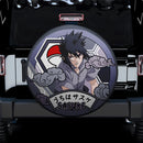 Sasuke Naruto Anime Car Spare Tire Cover