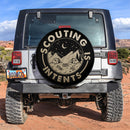 Funny Scouting Is Intents Camping Mountain Car Spare Tire Cover