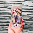 Shinobu Demon Slayer Cherry Blossom Glass Can