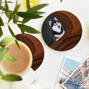 Siberian Husky Ceramic Drink Coasters