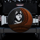 Husky Dog Car Spare Tire Cover